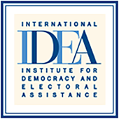 المؤسسة الدولية للديمقراطية والانتخابات Logo